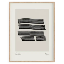 Impression giclée de lignes abstraites, 50 x 70 cm