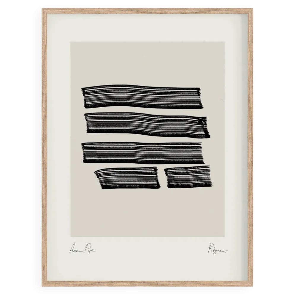 Impression giclée de lignes abstraites, 50 x 70 cm