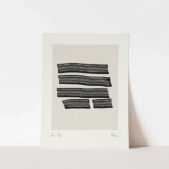 Impression giclée de lignes abstraites, 50 x 70 cm