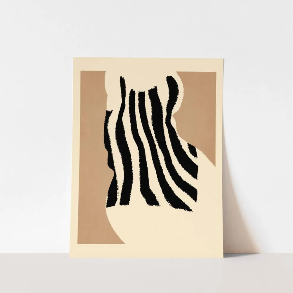 Impression giclée d'une figure féminine