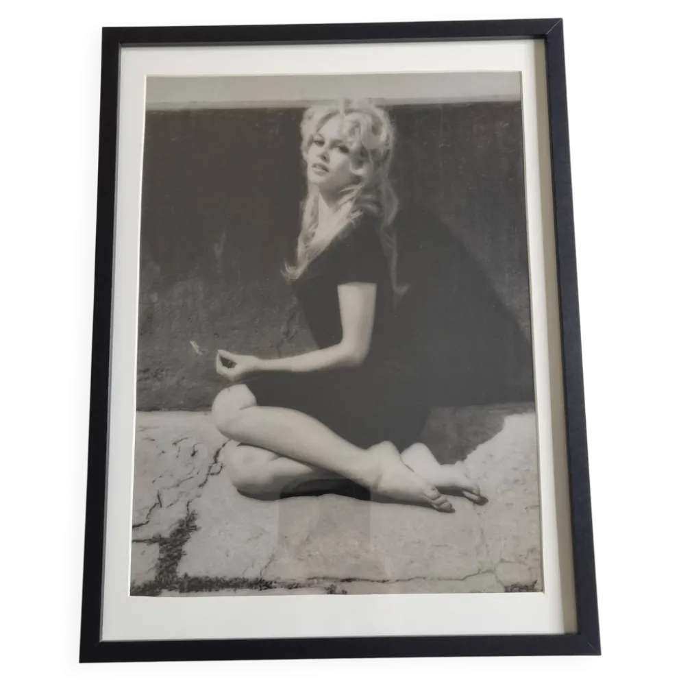 Impression photographique d’après Roger Corbeau, encadrée, 30 x 40 cm