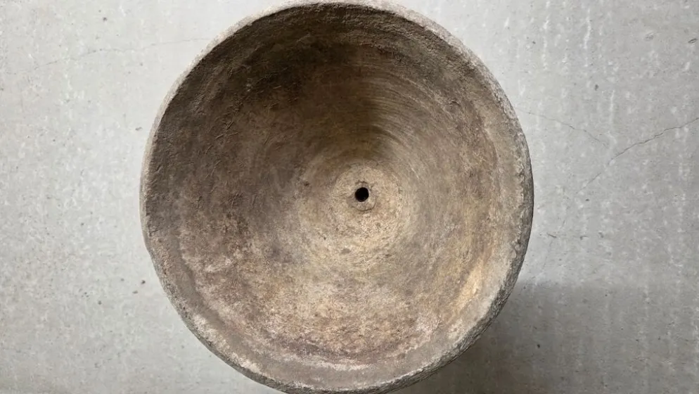 Jardinière « Diabolo » en fibrociment par Willy Guhl pour Eternit 1950