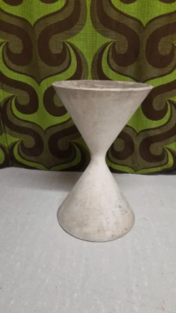 Jardinière « Diabolo » en fibrociment par Willy Guhl pour Eternit 1950
