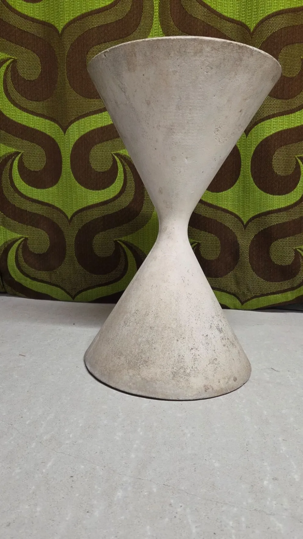 Jardinière « Diabolo » en fibrociment par Willy Guhl pour Eternit 1950