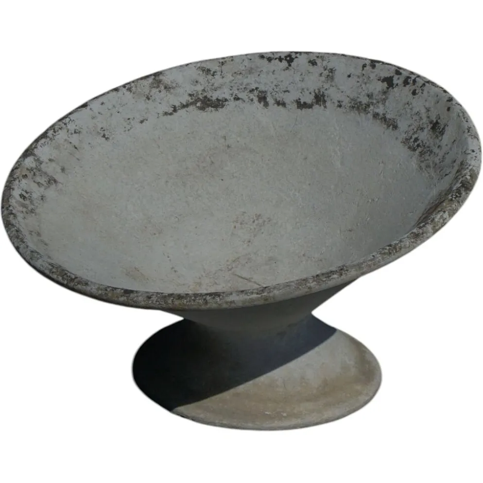 Jardinière en béton moulé du milieu du siècle, Willy Guhl, années 1960