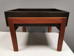 Jardinière en teck design danois des années 1960