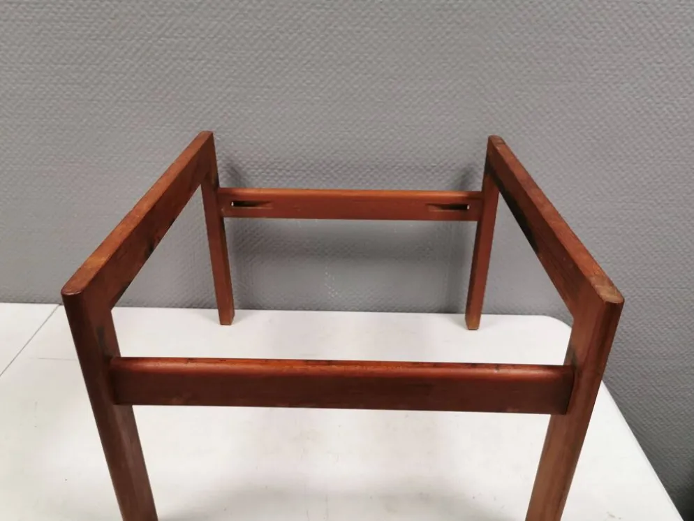Jardinière en teck design danois des années 1960