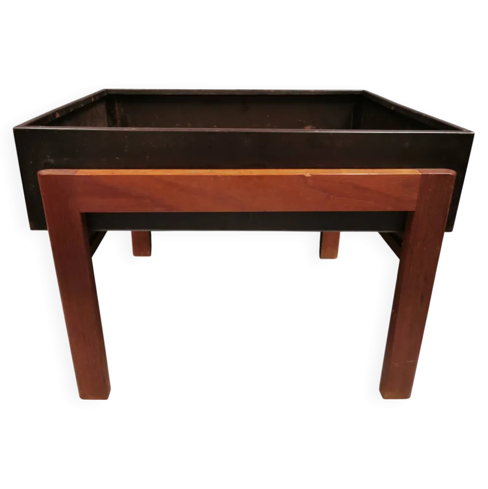 Jardinière en teck design danois des années 1960
