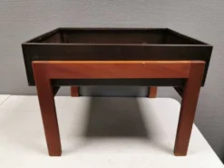 Jardinière en teck design danois des années 1960