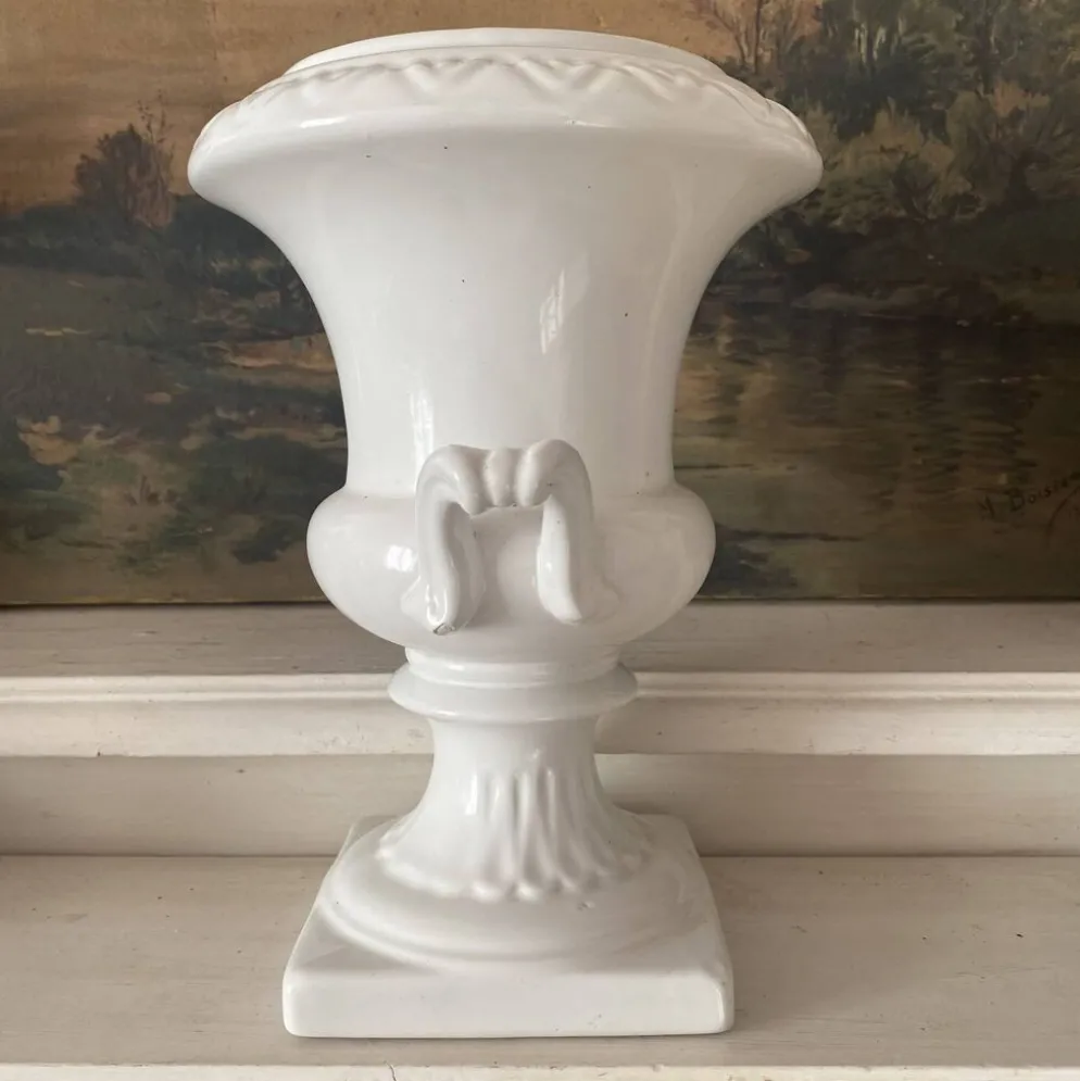 Jardinière Médicis , vase en céramique Italy 26 cm