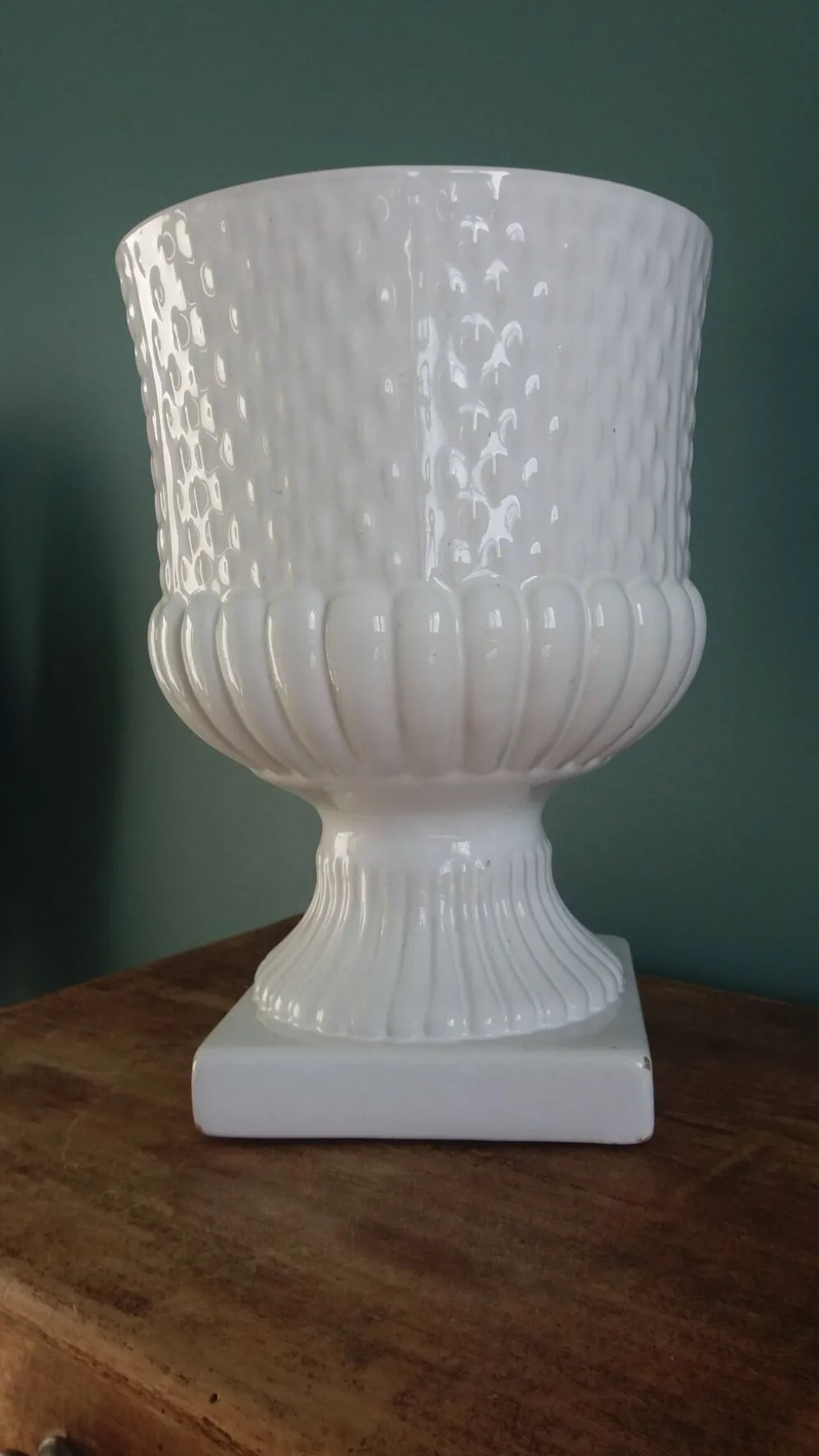 Jardinière pot vase Médicis Saint Clément France Pompadour