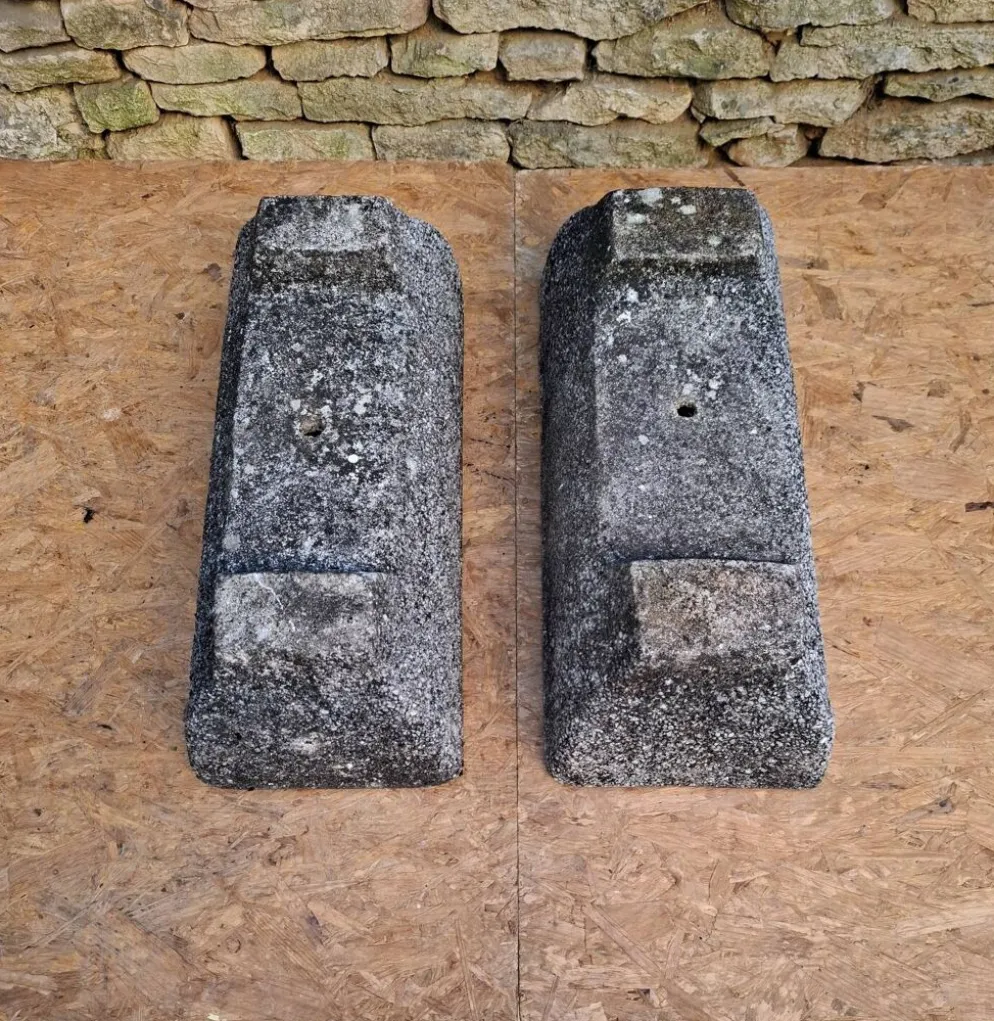 Jardinières en ciment