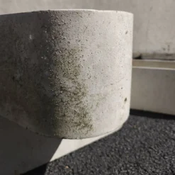 4 jardinières fibrociment Eternit, design Willy Guhl