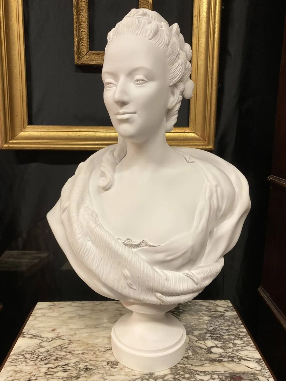Jean-Baptiste Fournier, Buste de Marie-Antoinette d'après Augustin Pajou