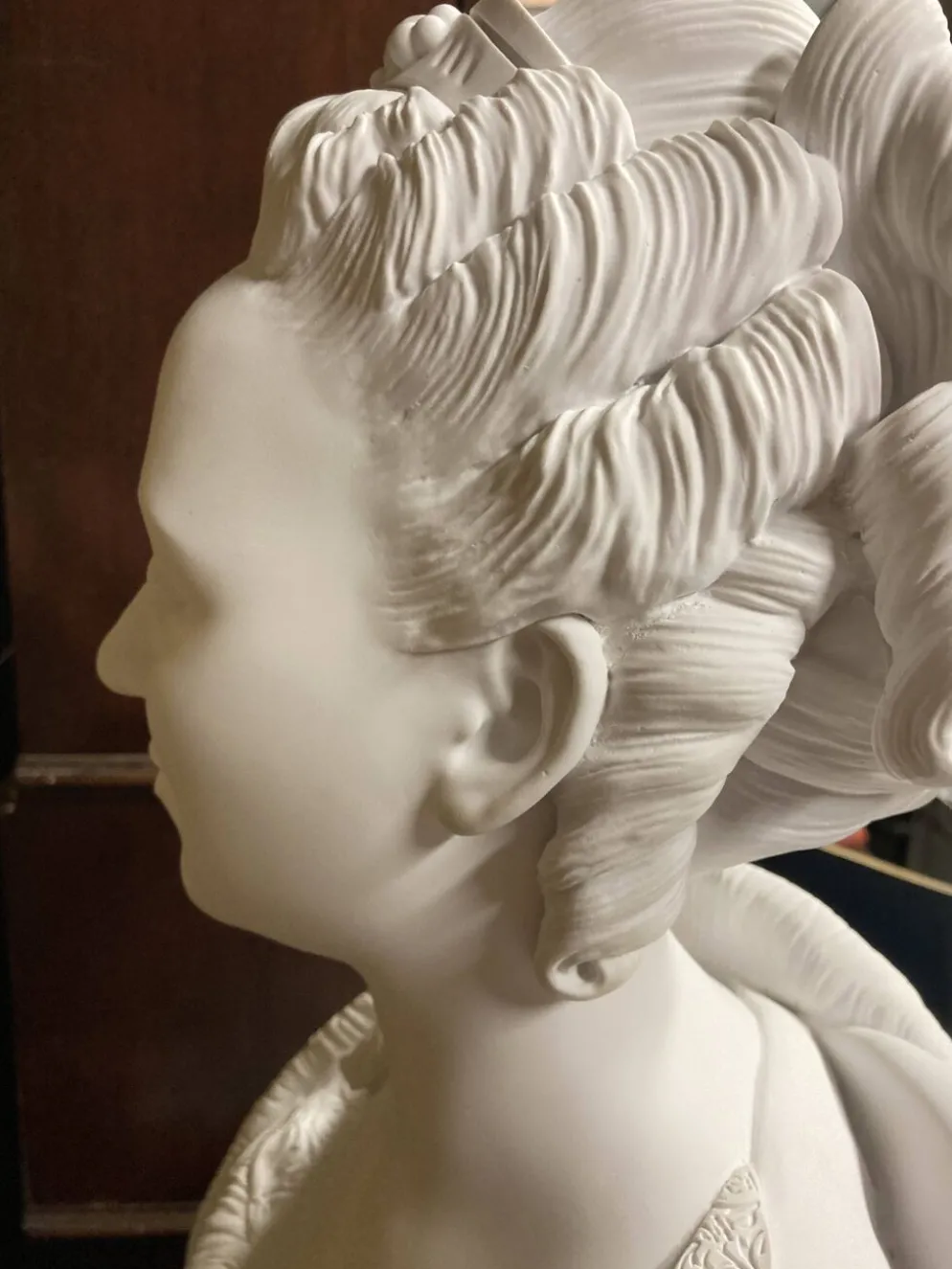 Jean-Baptiste Fournier, Buste de Marie-Antoinette d'après Augustin Pajou
