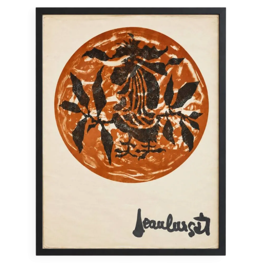 Jean Lurçat – Coq – Lithographie en couleurs, vers 1960–1962