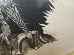 Jean Lurçat Lithographie Chouette de Bonne espérance