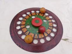 Jeu ancien roulette de billard " zanzi "