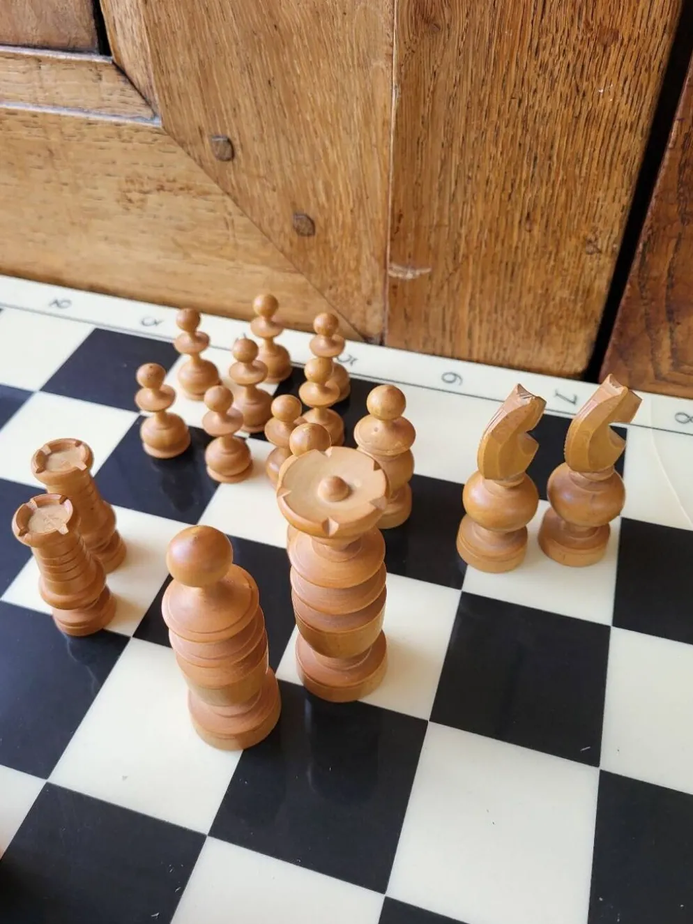 Jeu d échec en bois complet