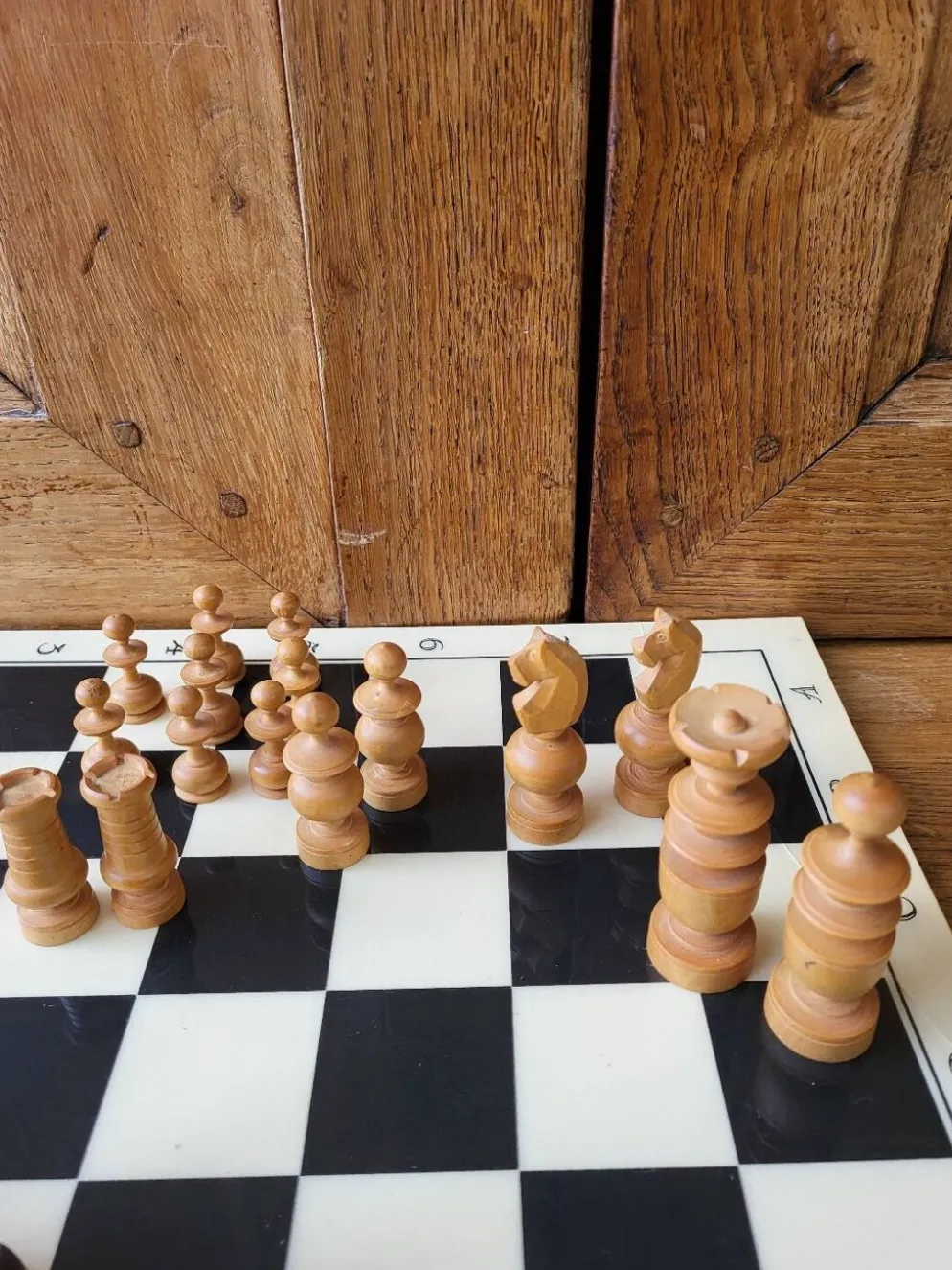 Jeu d échec en bois complet