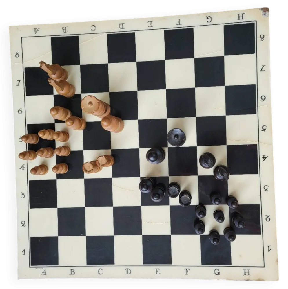 Jeu d échec en bois complet