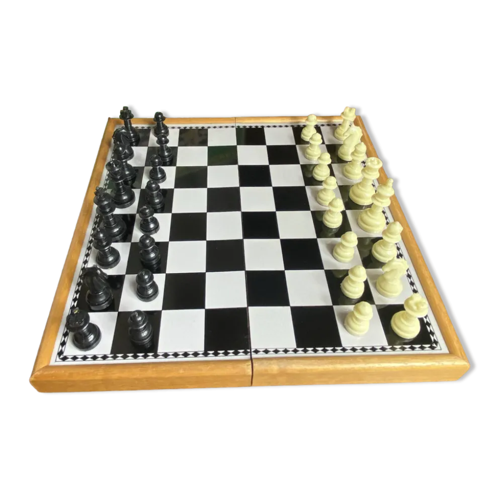 Jeu d’échec magnétique et pliable