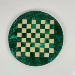 Jeu d’échecs décoratif en malachite, 1950–1970
