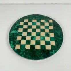 Jeu d’échecs décoratif en malachite, 1950–1970