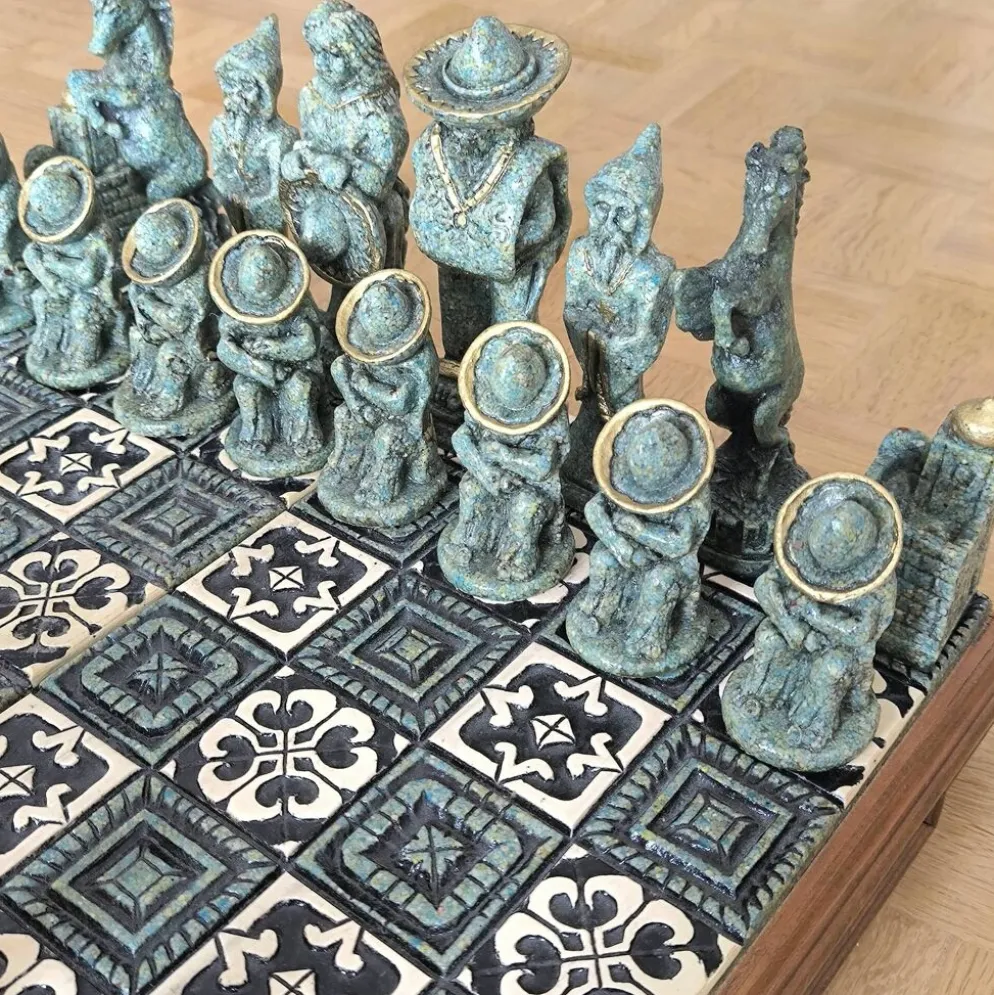 Jeu d'échecs Mexicain Aztèque Maya
