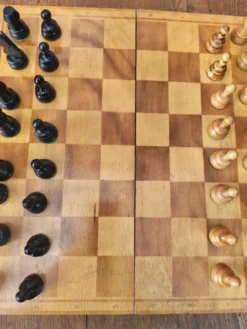 Jeu d' échecs vintage