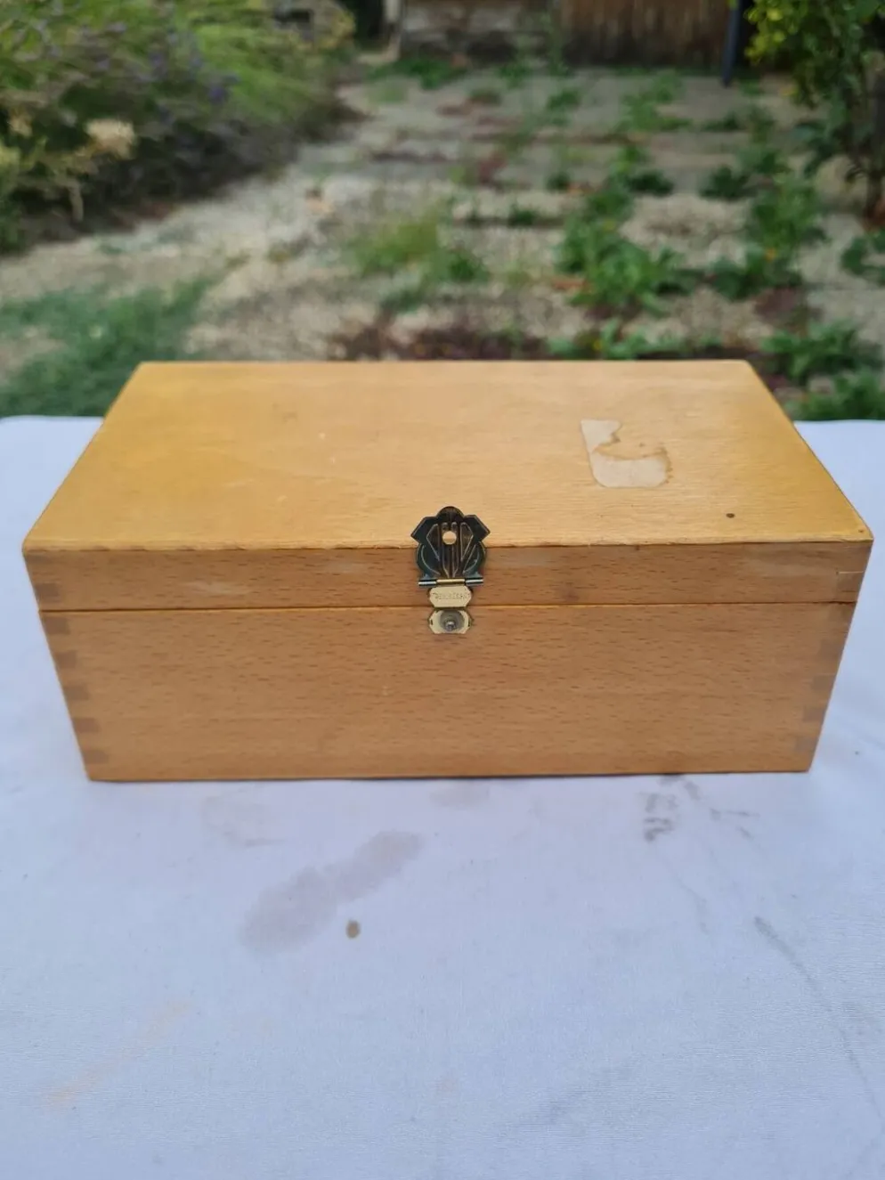 Jeu d'échecs vintage Staunton Français en buis massif – Taille 4