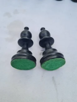 Jeu d'échecs vintage Staunton Français en buis massif – Taille 4