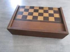 Jeu de Backgammon/jacquet ancien en bois