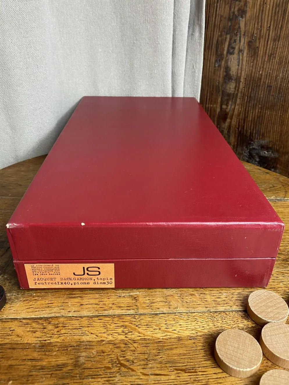 Jeu de backgammon Rachez Paris