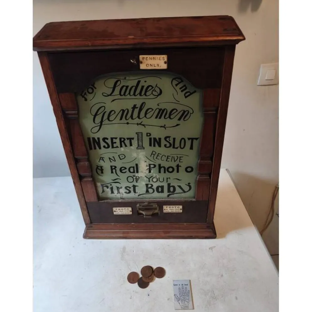 Jeu de bistrot anglais machine divinatoire