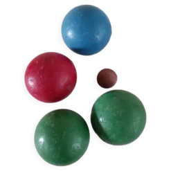 Jeu de boules en bois