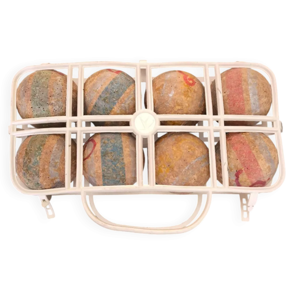 Jeu de boules en bois