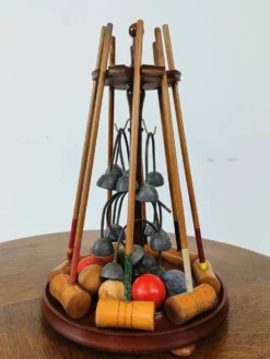 Jeu de croquet miniature de table