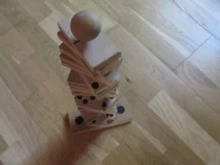 jeu de dominos en bois