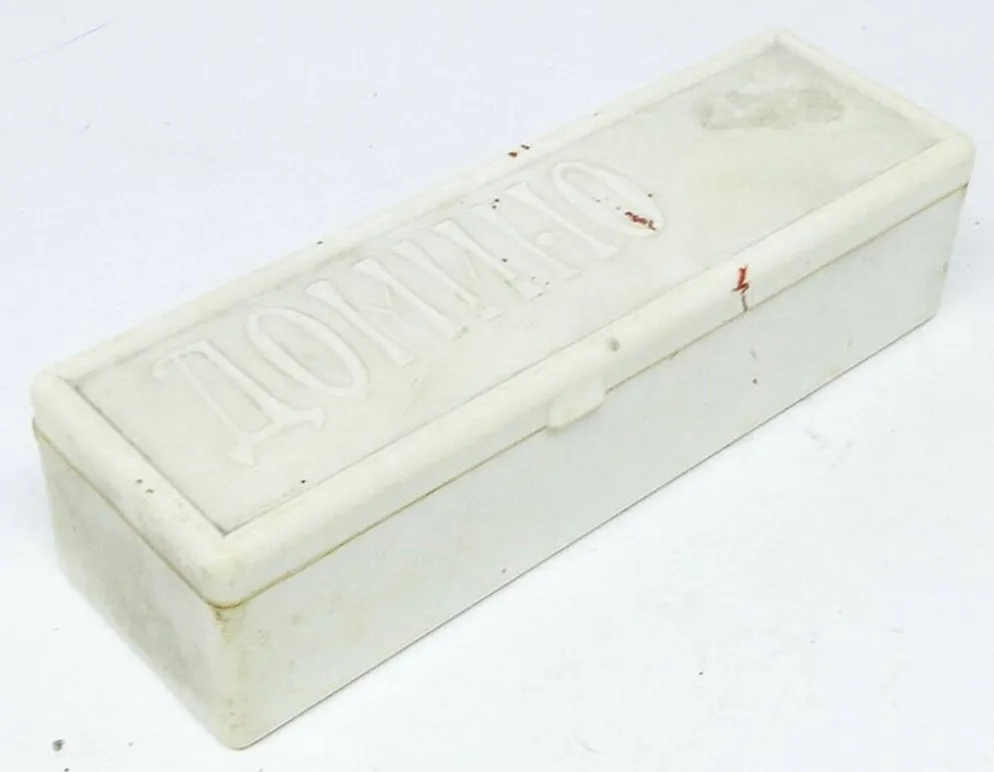 Jeu de dominos postmoderne, URSS, années 1970, ensemble de 28