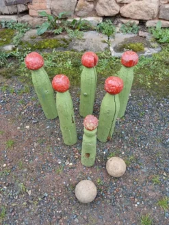 Jeu de quilles très ancien