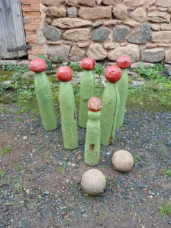Jeu de quilles très ancien