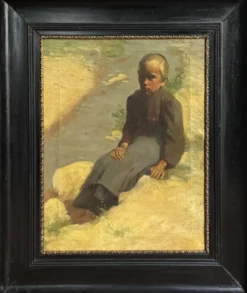 Jeune fille au bord de l’eau