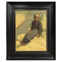 Jeune fille au bord de l’eau