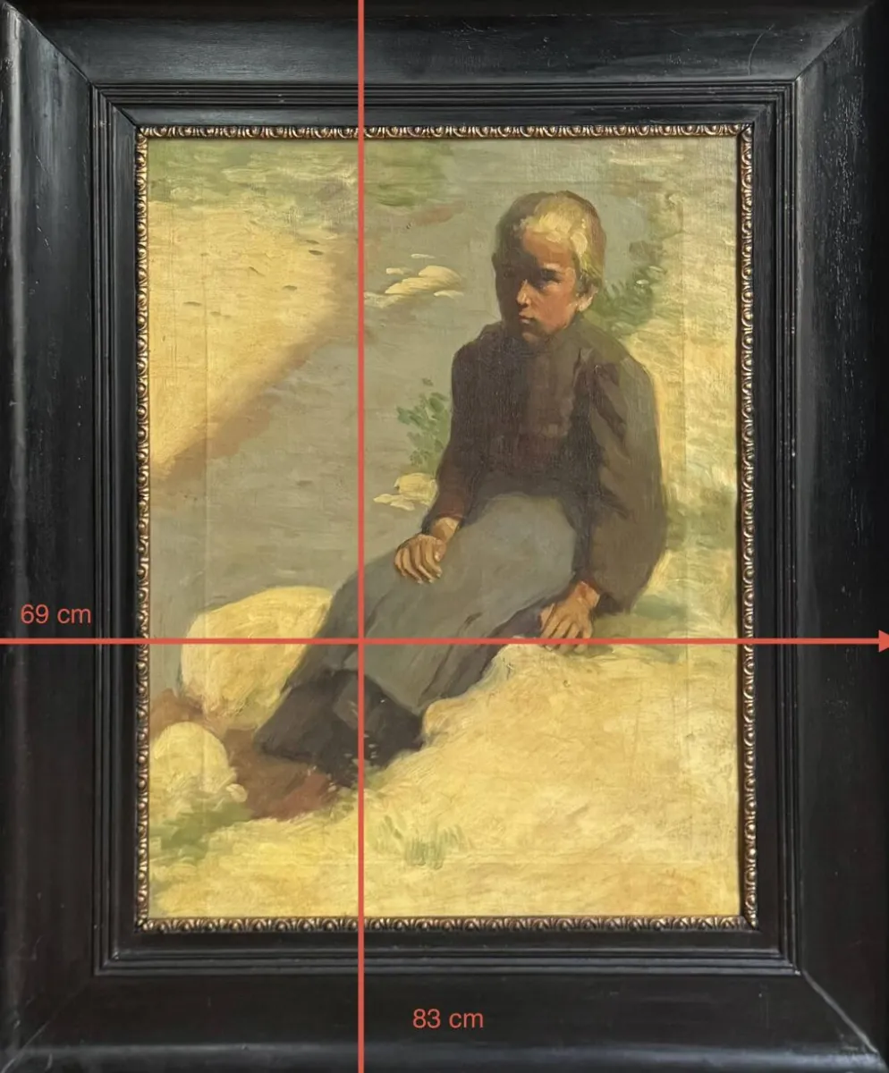 Jeune fille au bord de l’eau