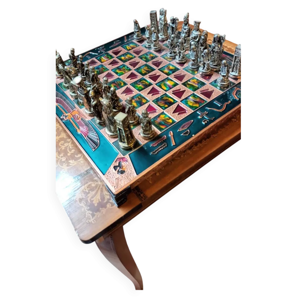 Jeux d'échec égyptien vintage