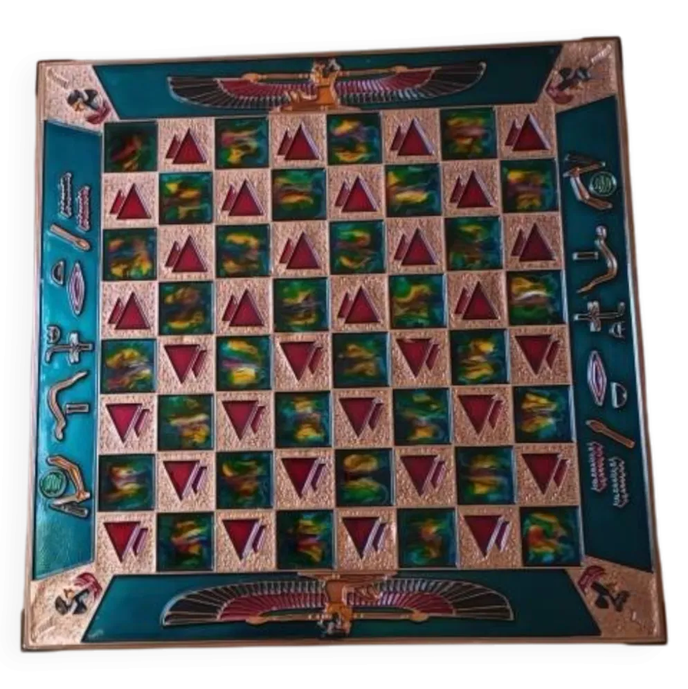 Jeux d'échec égyptien vintage