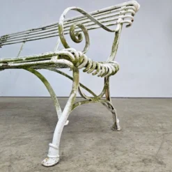 Joli banc en fer fin 19ème modèle Saint Sauveur Arras