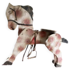 Jouet cheval de bois 50's