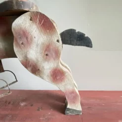 Jouet cheval de bois 50's